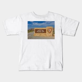 Entrance to Joshua Tree National Park Kids T-Shirt